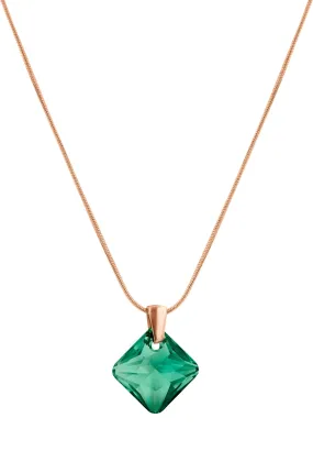 Facet Princess Pendant Necklace JS.0029