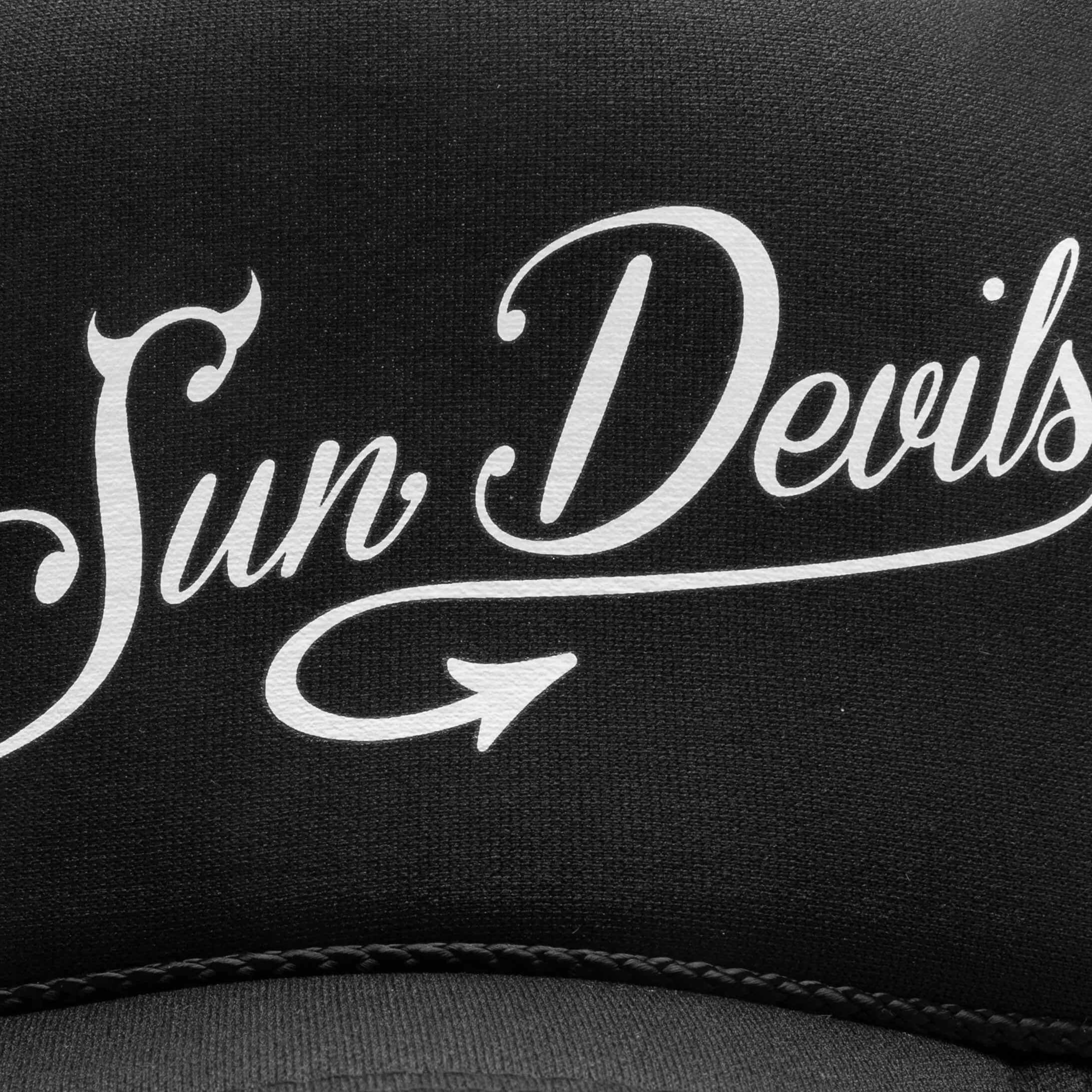 Feature x ASU SD Script Trucker - Black/Black