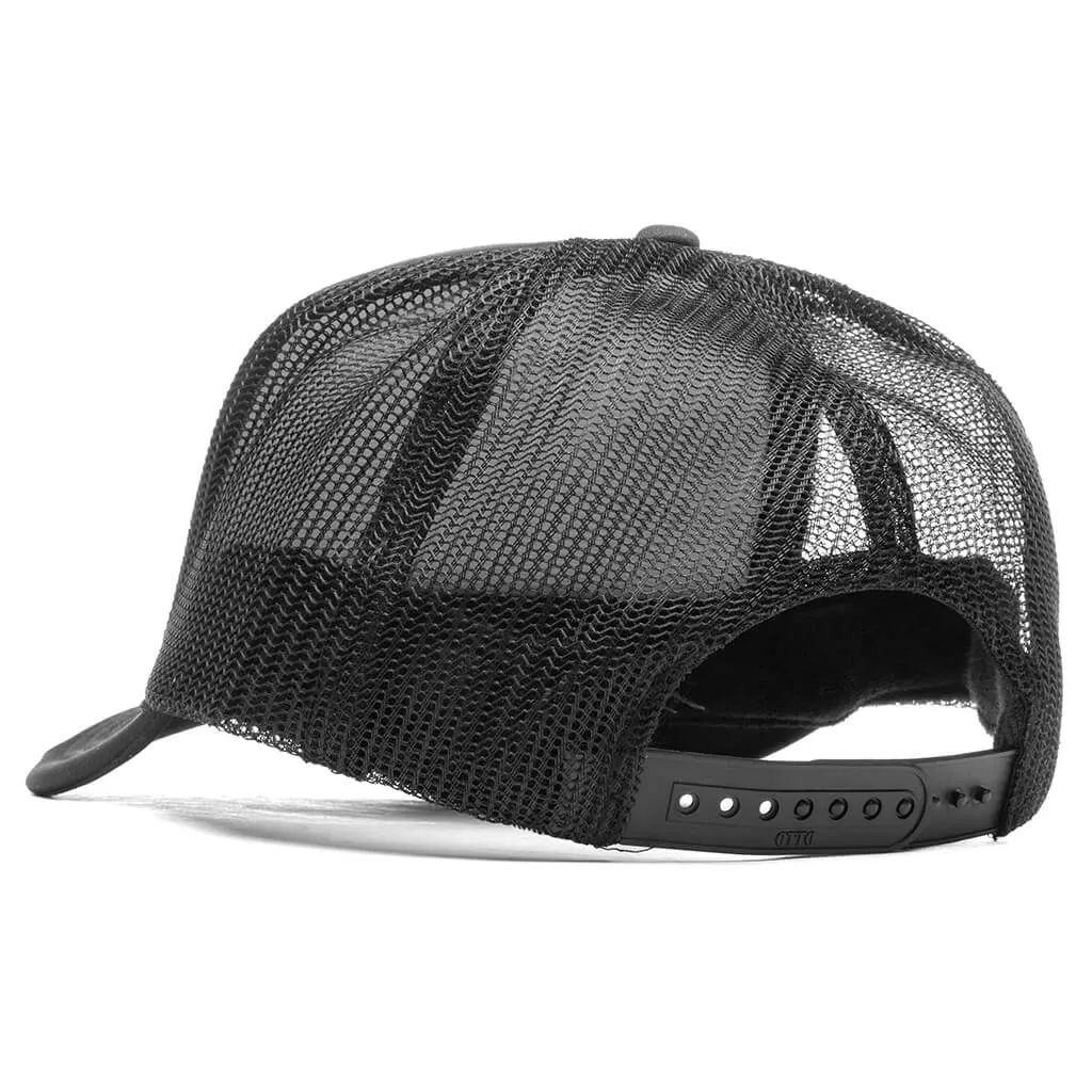 Feature x ASU SD Script Trucker - Black/Black