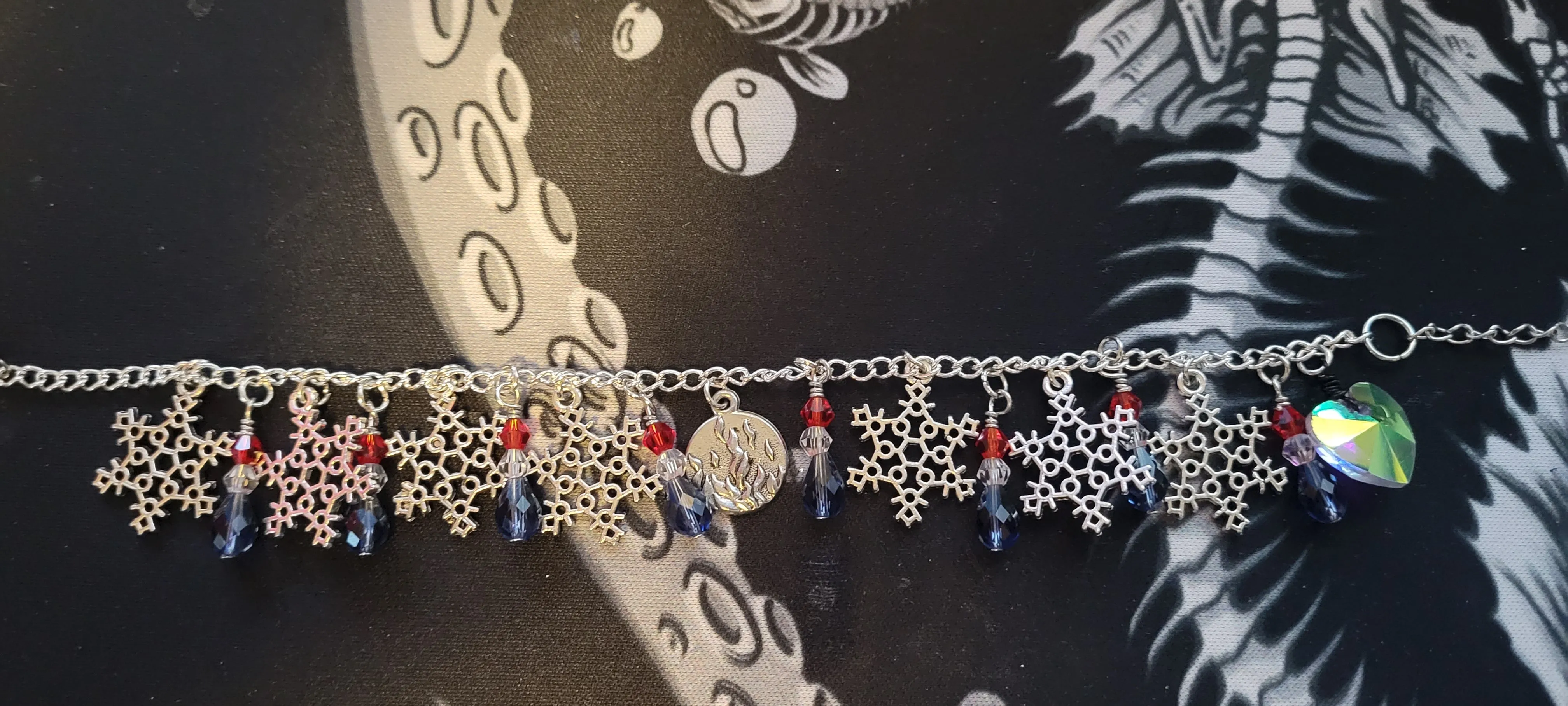 Fire and Ice Bracelet