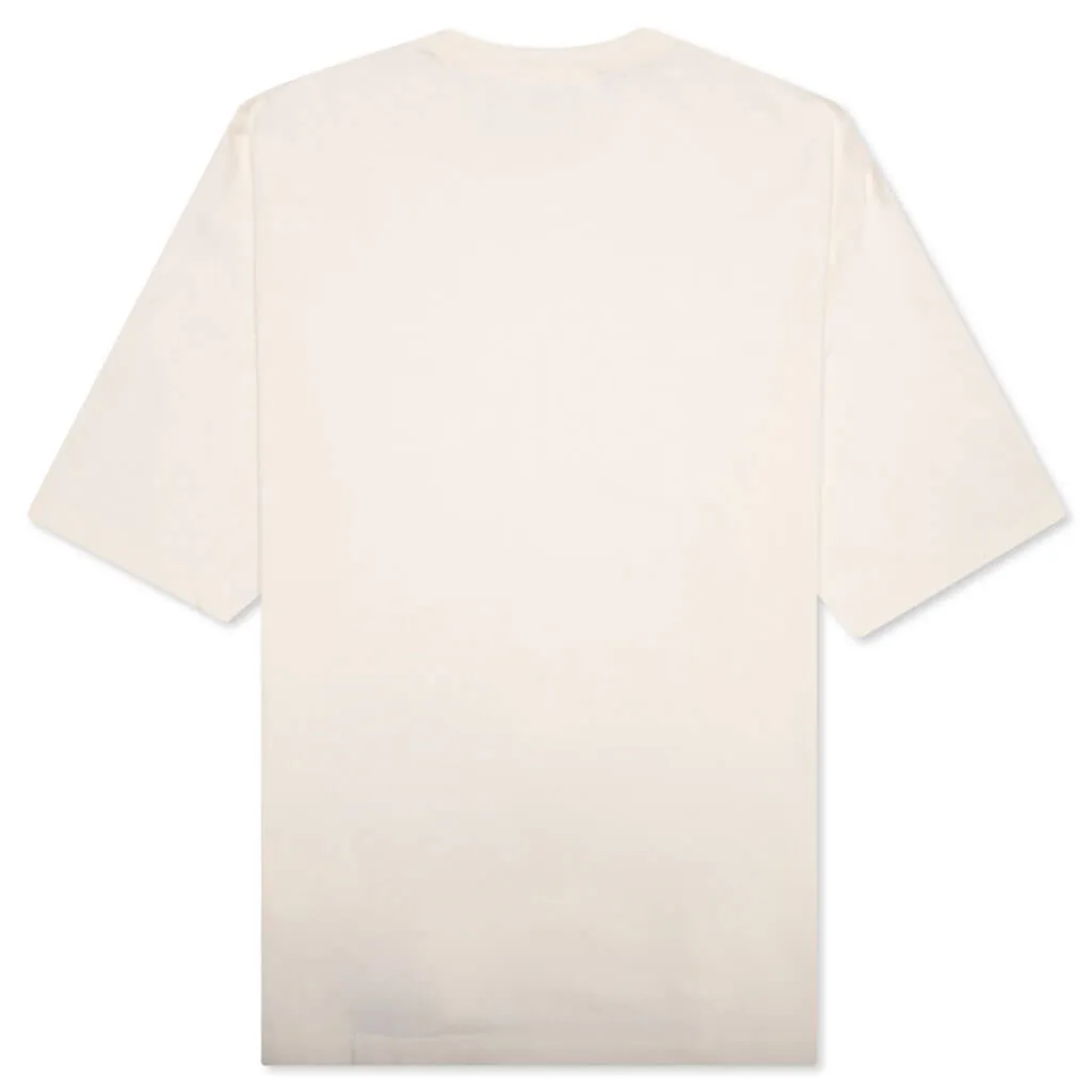 Flight Essentials Oversized S/S Tee - Pale Ivory