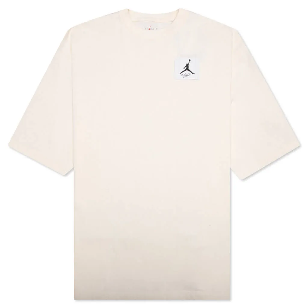 Flight Essentials Oversized S/S Tee - Pale Ivory