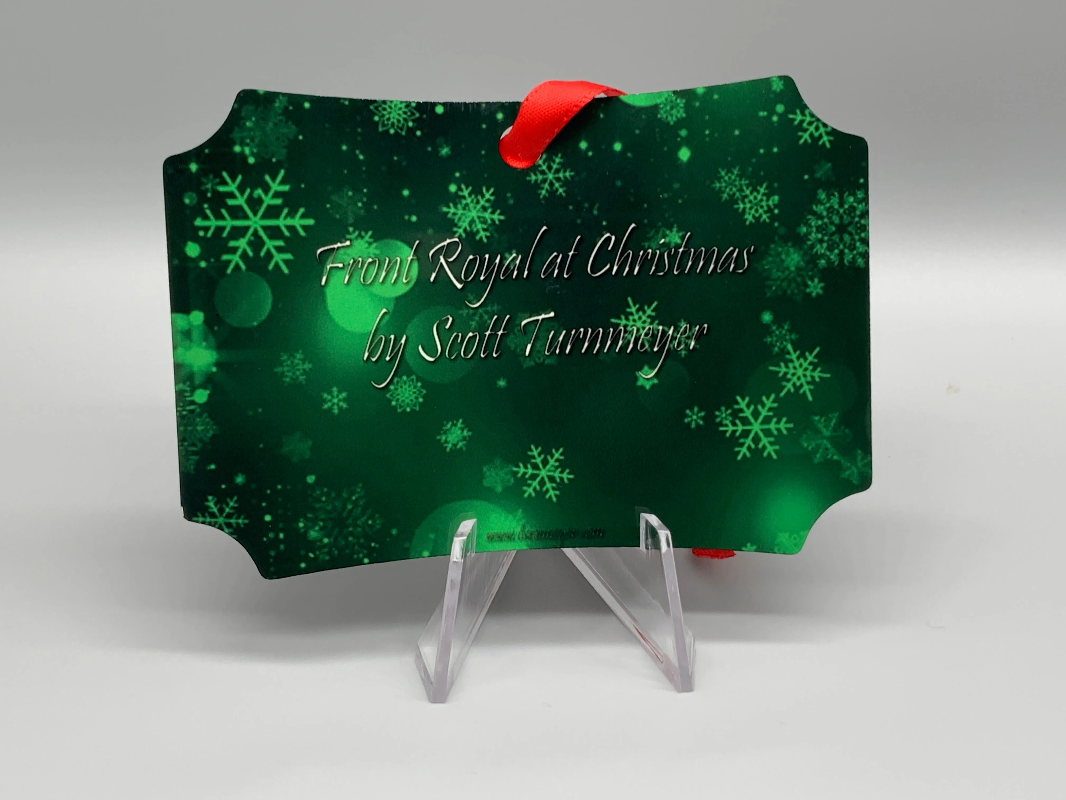 Front Royal At Christmas Metal Photo Ornament 2018