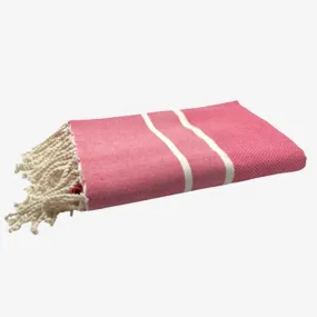 Fuchsia Herringbone Fouta