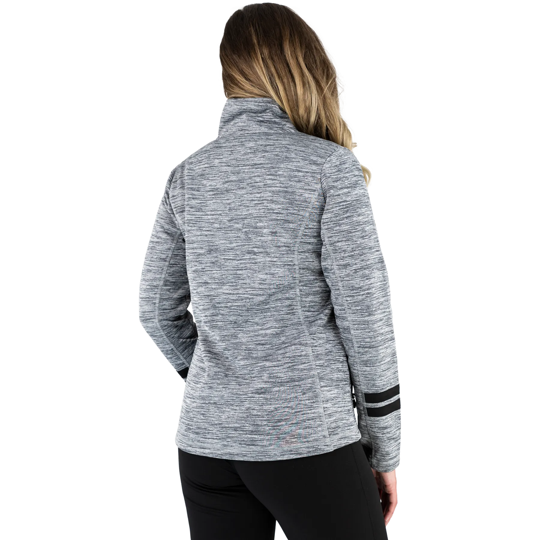 FXR Women's Elevation Tech Zip-Up Grey Heather/Plum