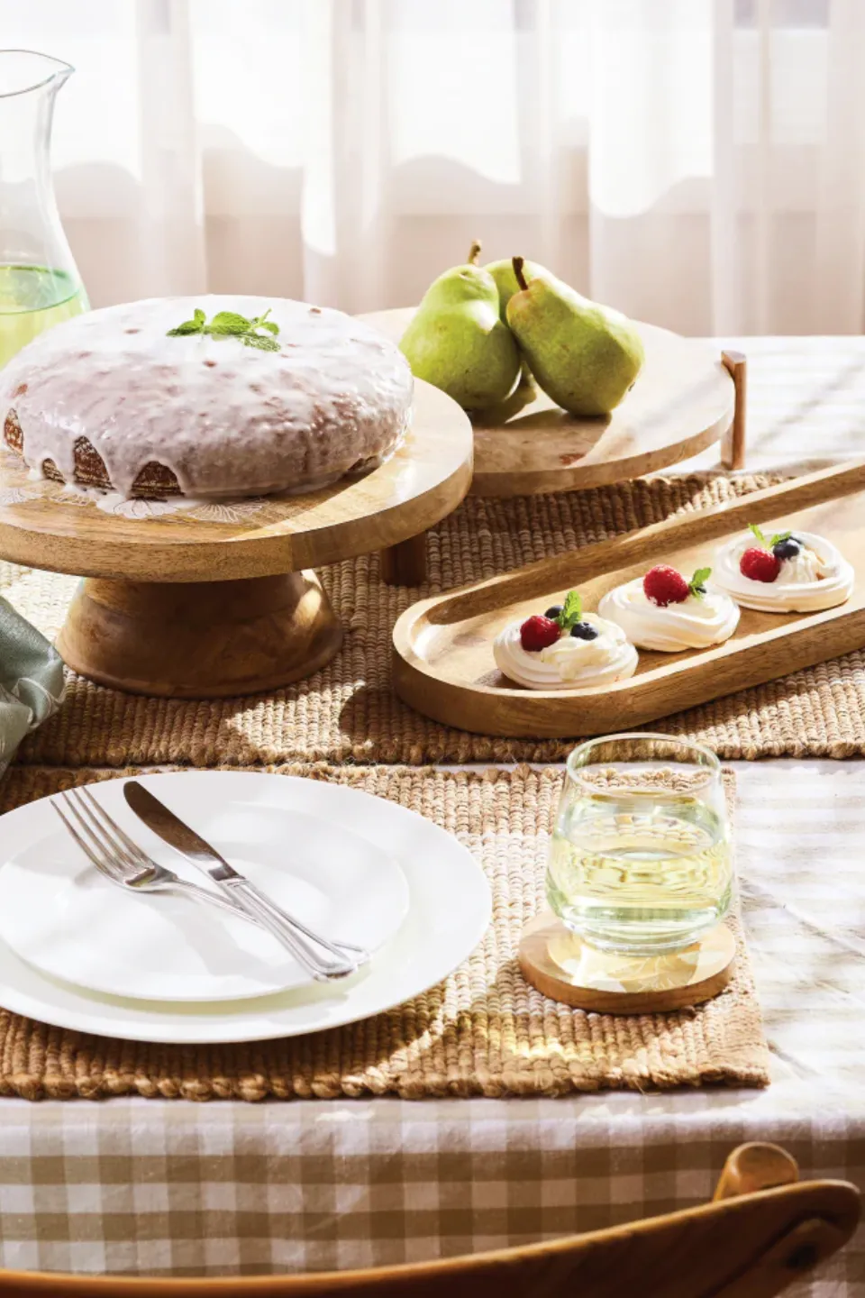 Ginny Tablecloth, Beige