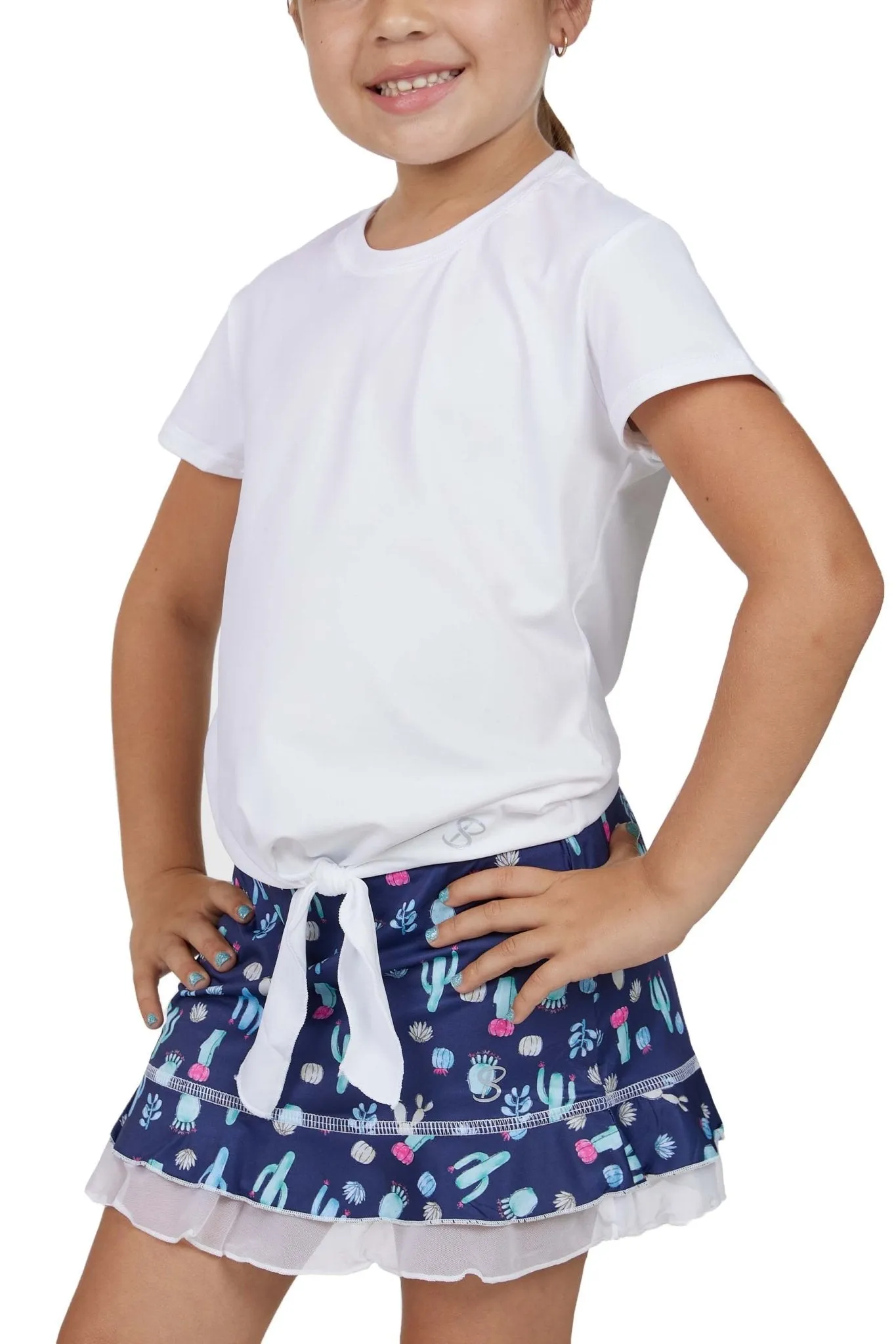 Girl's Short Sleeve Tie - UV Girls