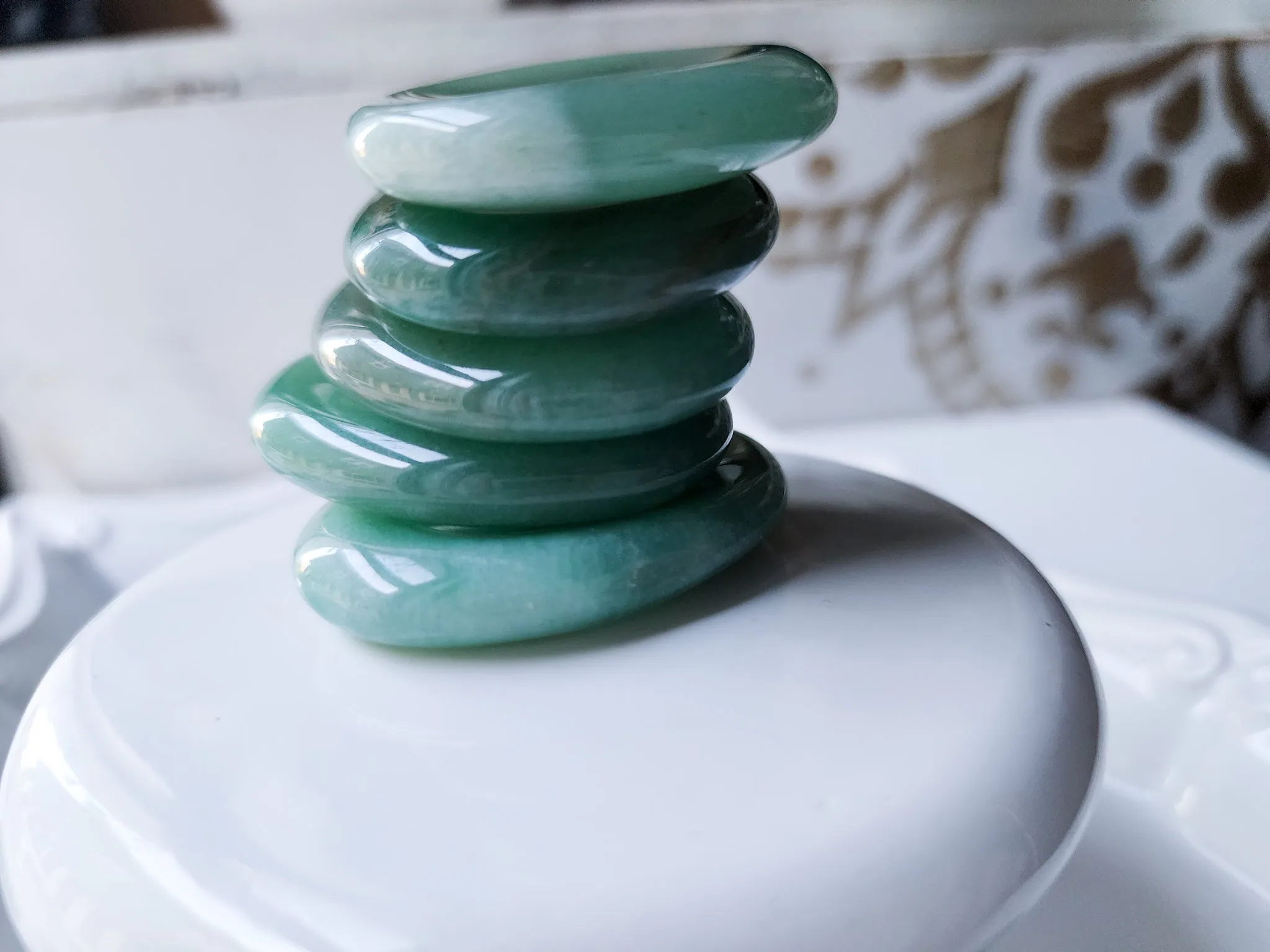 Green Aventurine Worry Stone