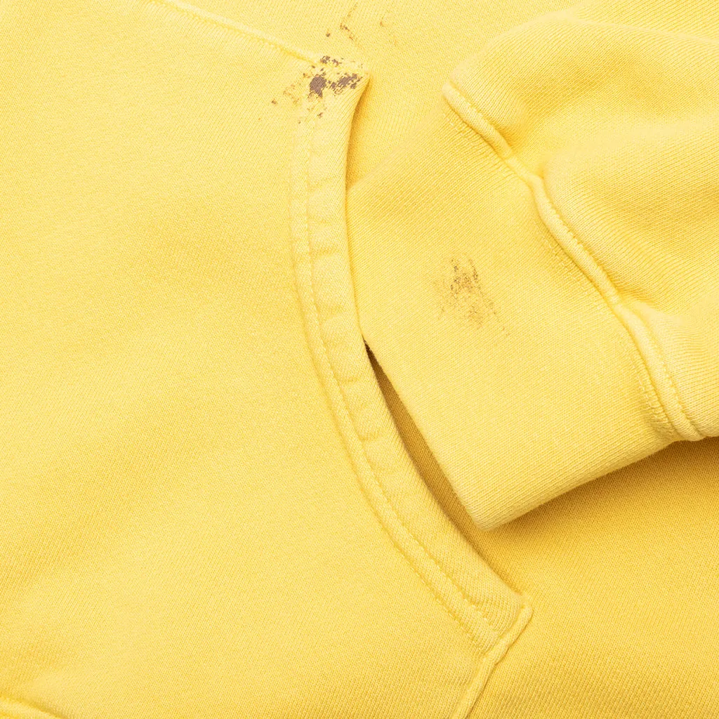 Gym Bag Zip Hoodie - Washed Yellow