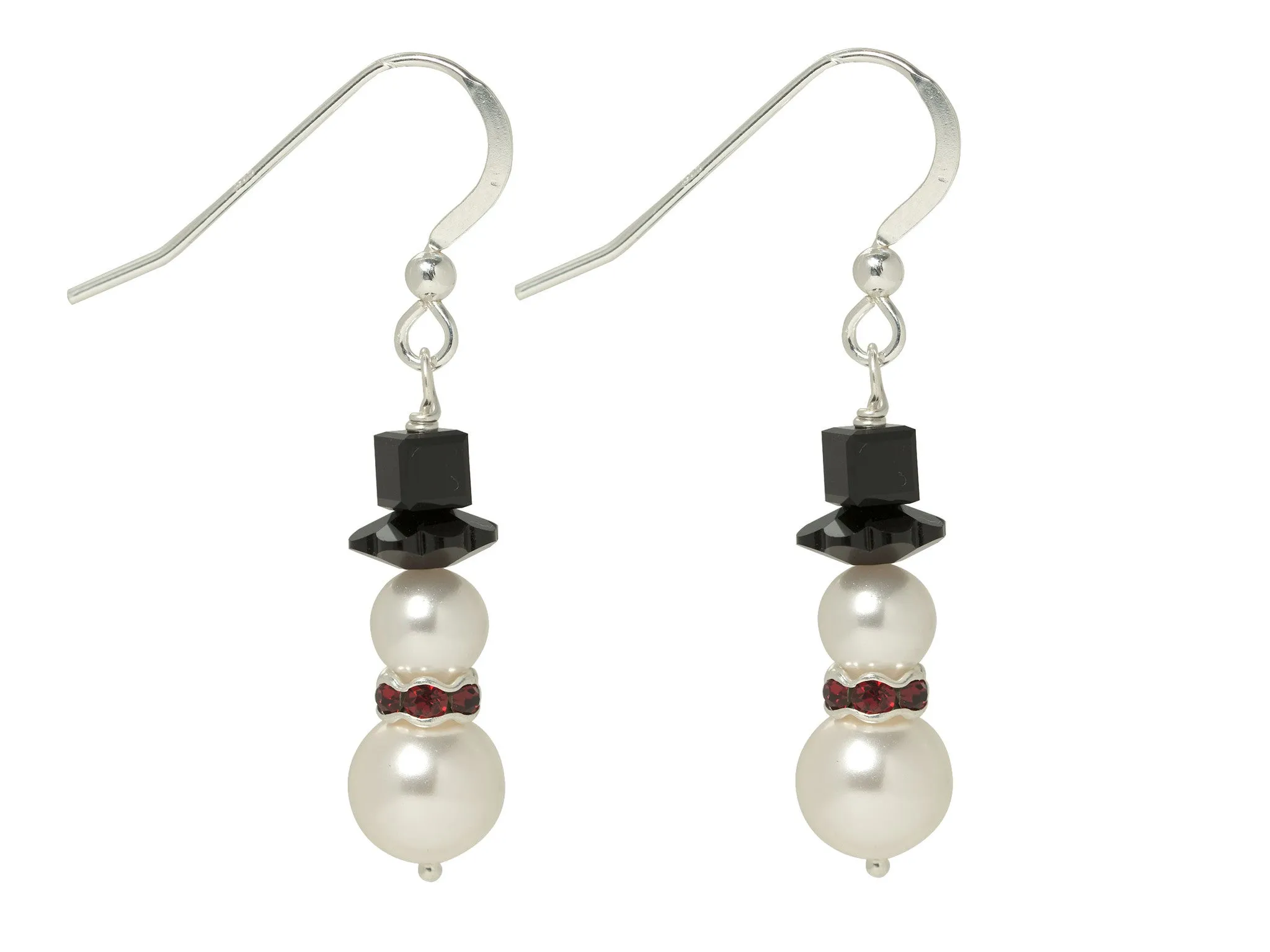 Happy Snowman Earrings