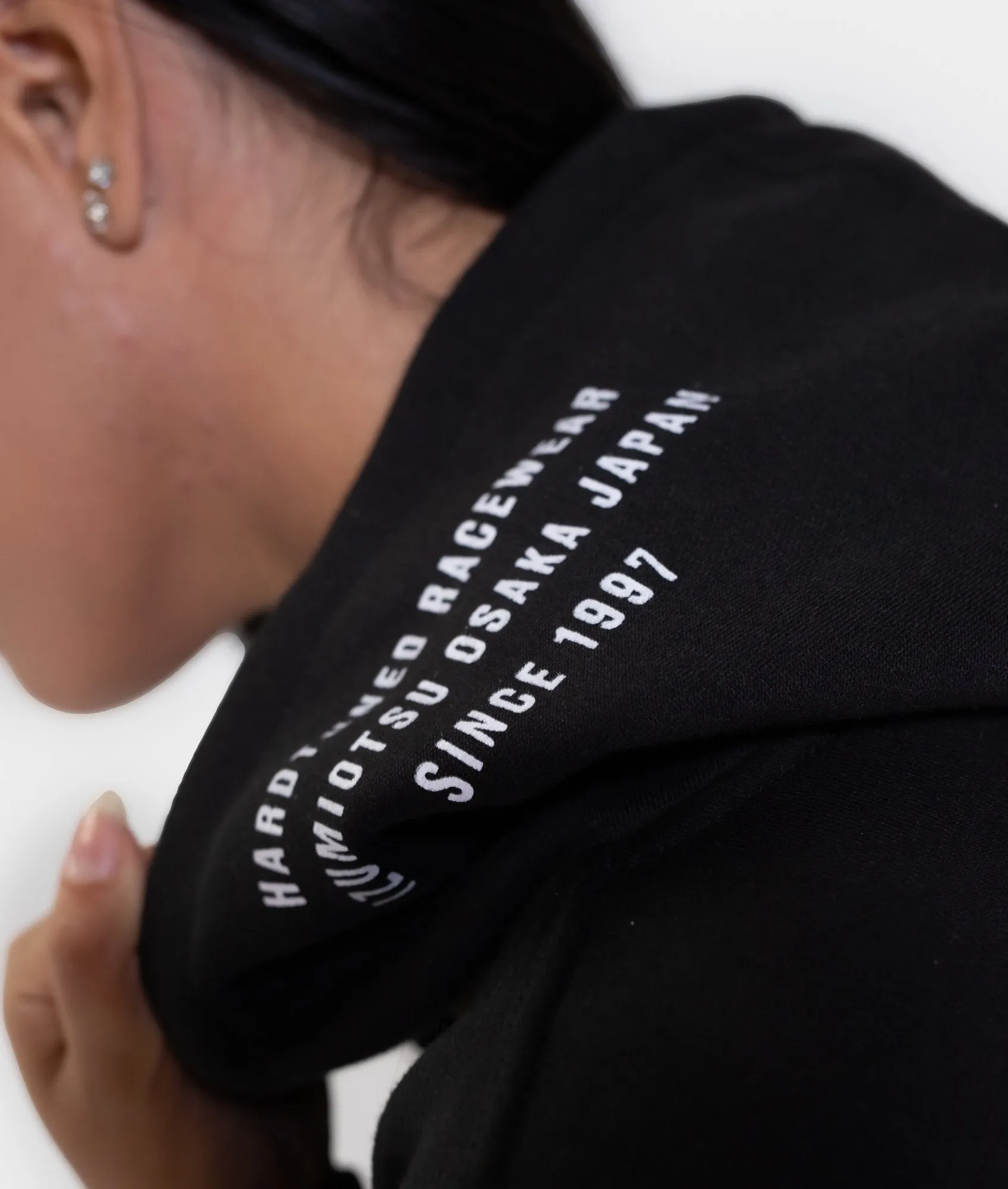 HardTuned Kanji Womens Hoodie - Black