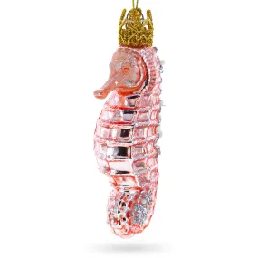 Her Majesty Pink Seahorse Ornament