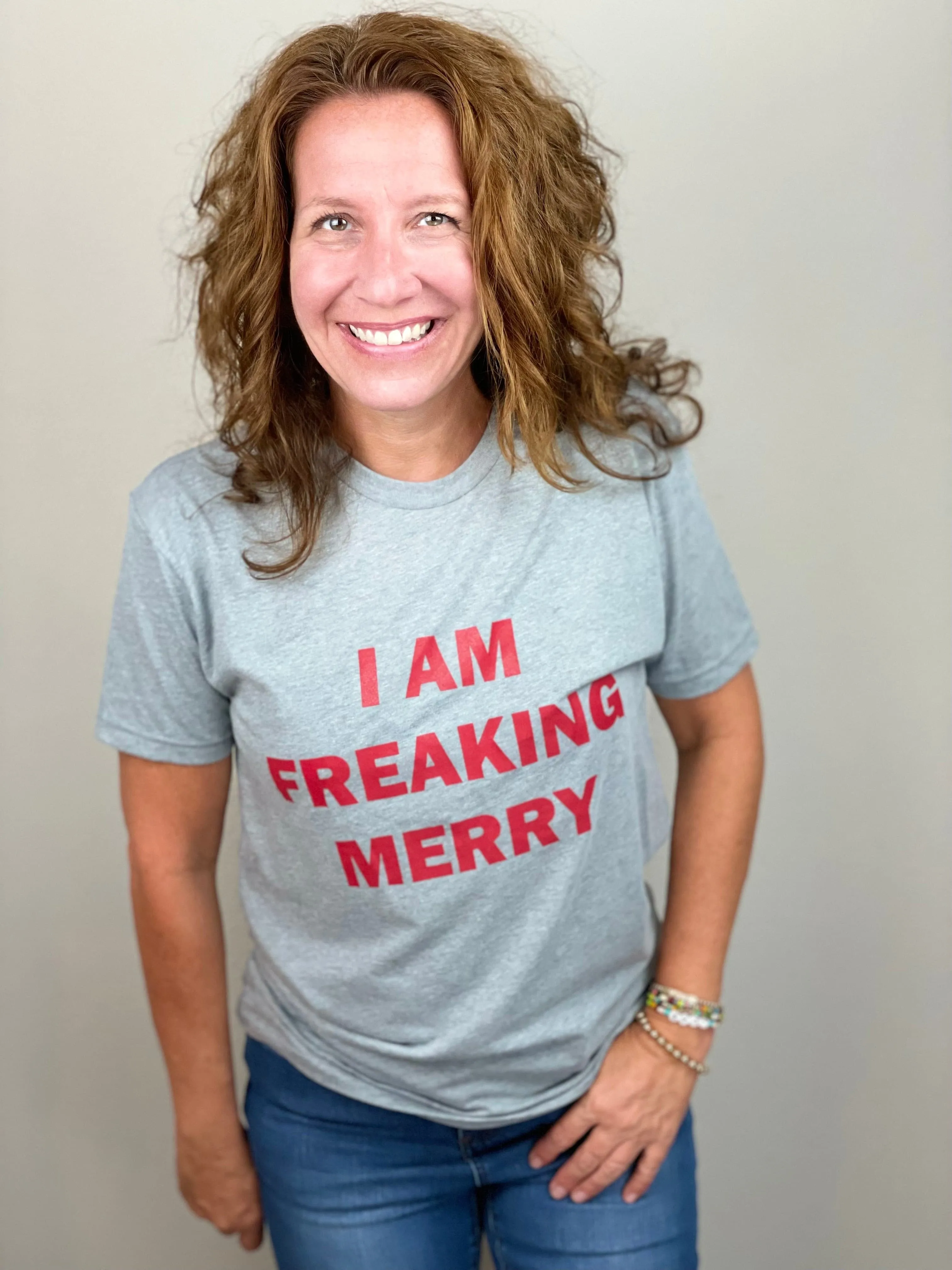 I Am Freaking Merry Tee Shirt