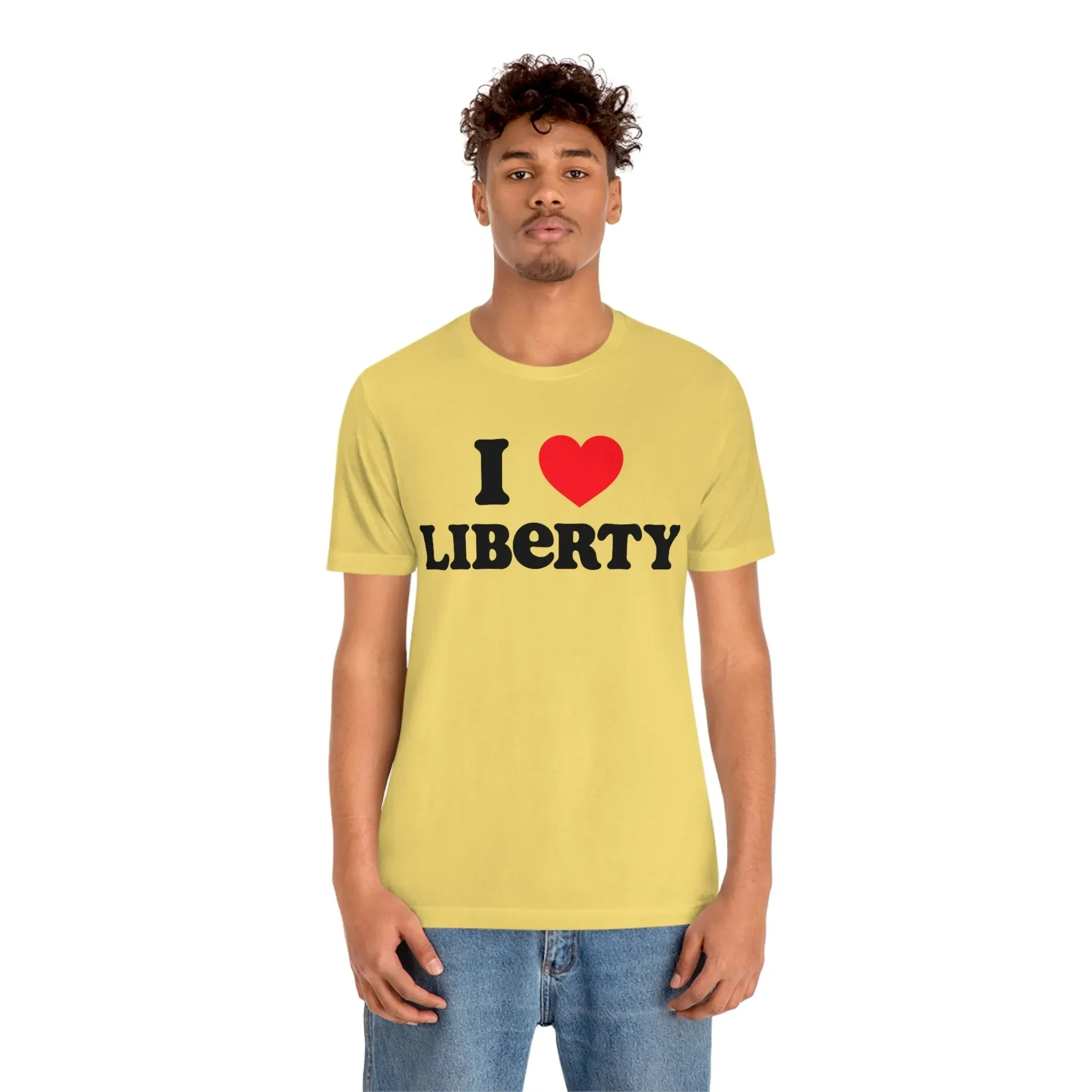 I Heart Liberty Unisex Jersey Short Sleeve Tee