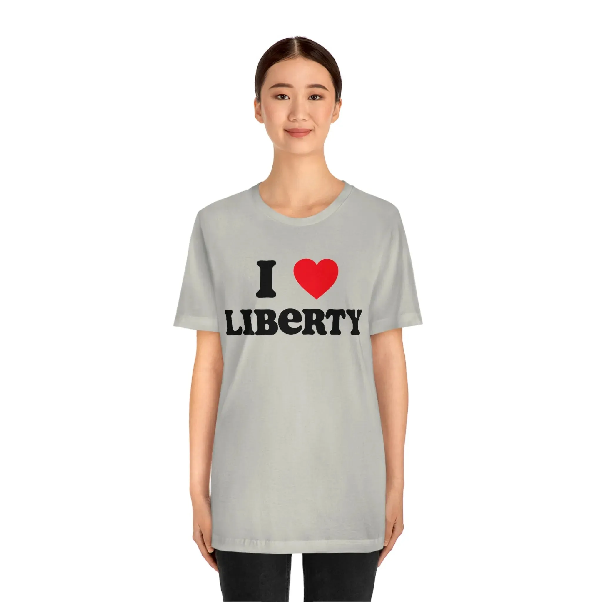 I Heart Liberty Unisex Jersey Short Sleeve Tee