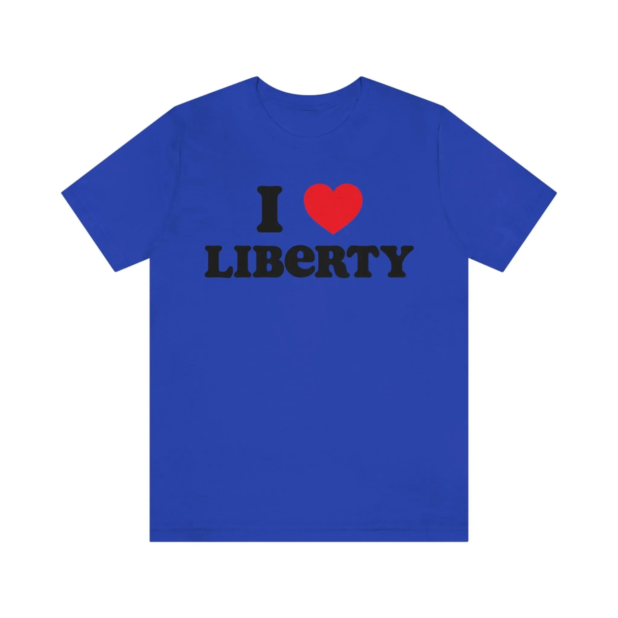 I Heart Liberty Unisex Jersey Short Sleeve Tee