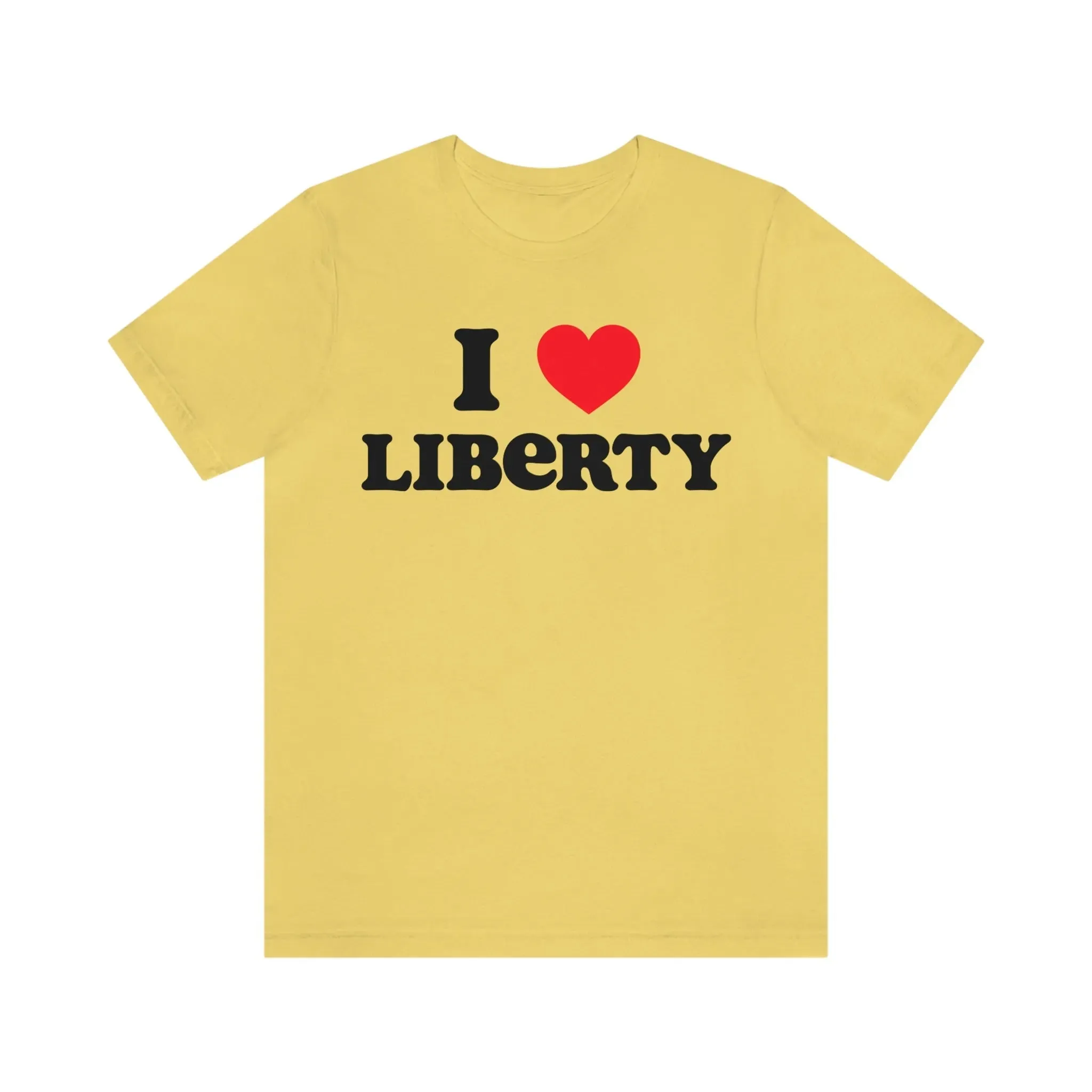 I Heart Liberty Unisex Jersey Short Sleeve Tee