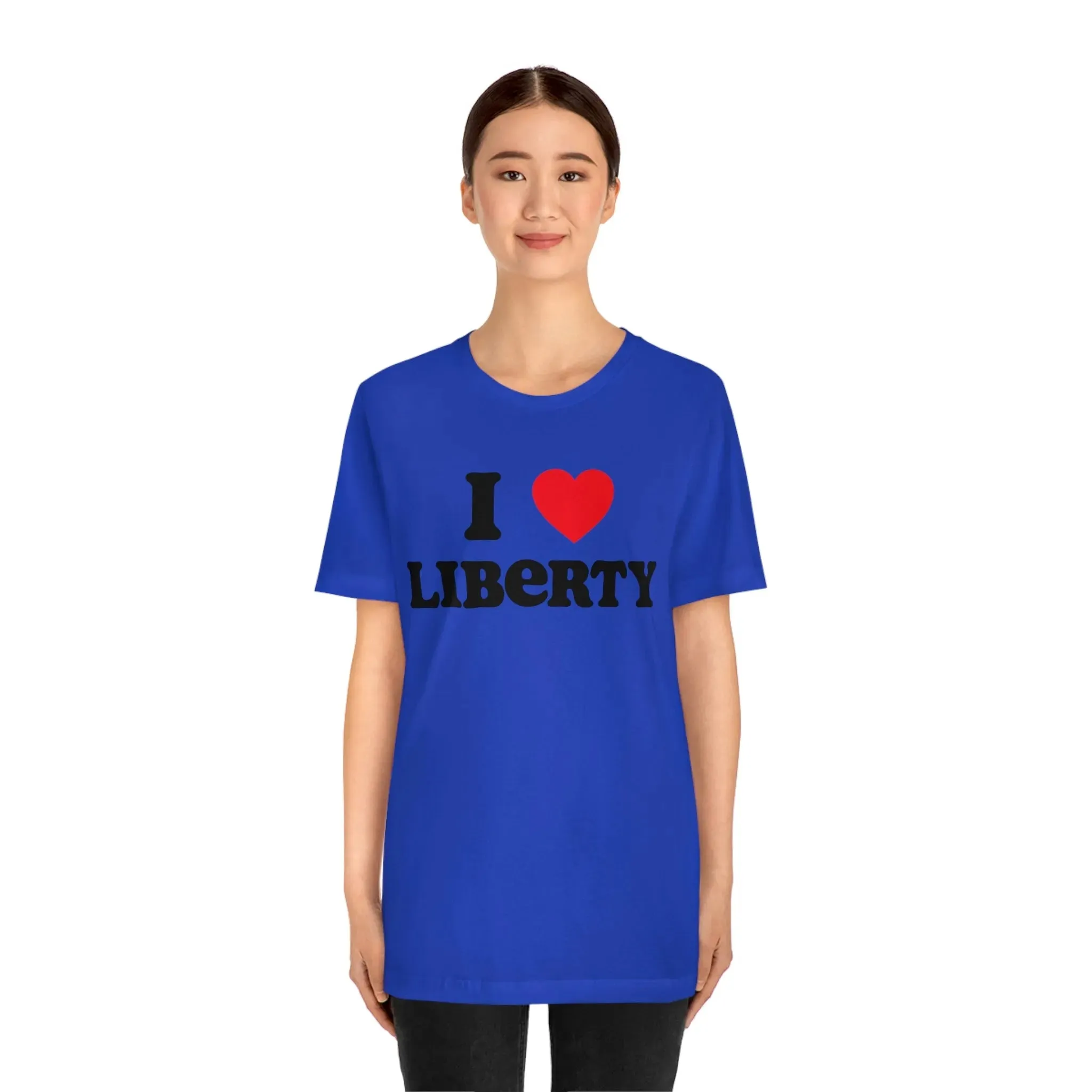 I Heart Liberty Unisex Jersey Short Sleeve Tee