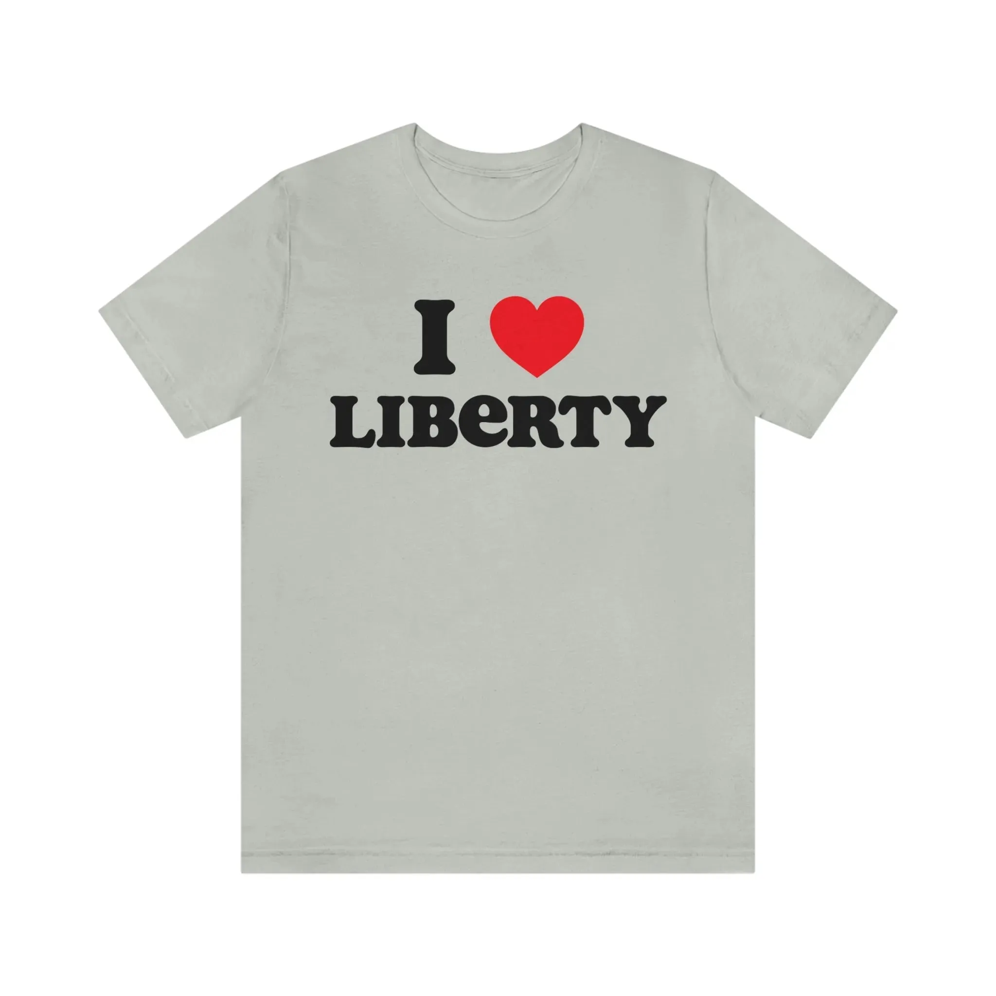 I Heart Liberty Unisex Jersey Short Sleeve Tee