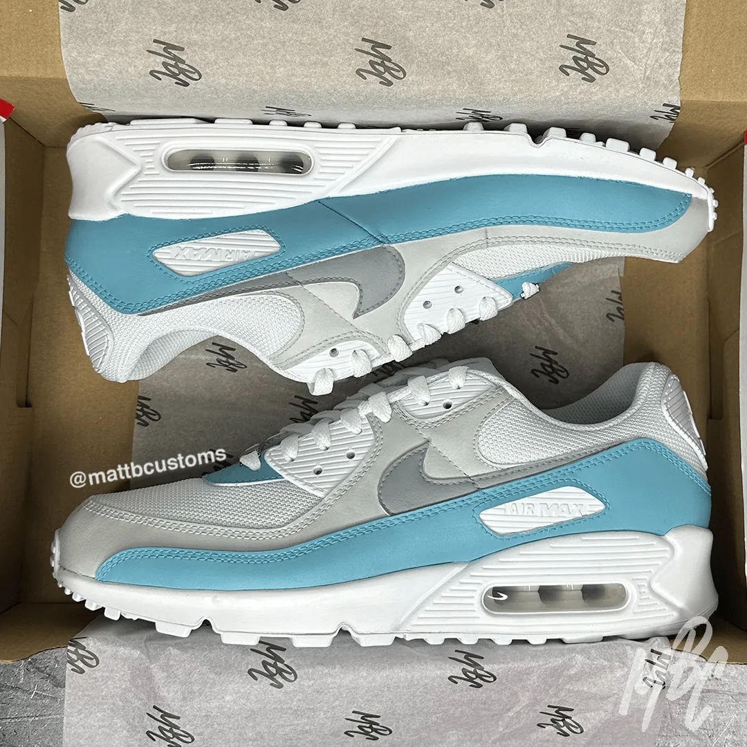 Ice Blue Colourway - Air Max 90 | UK 10