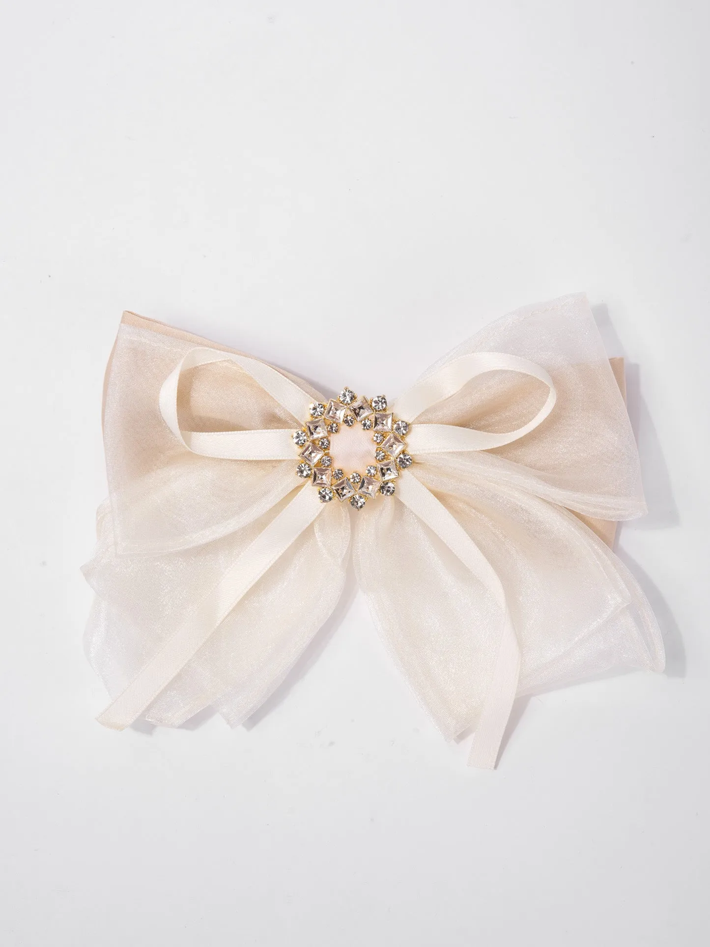 Isla Bow Stone Hair Clip