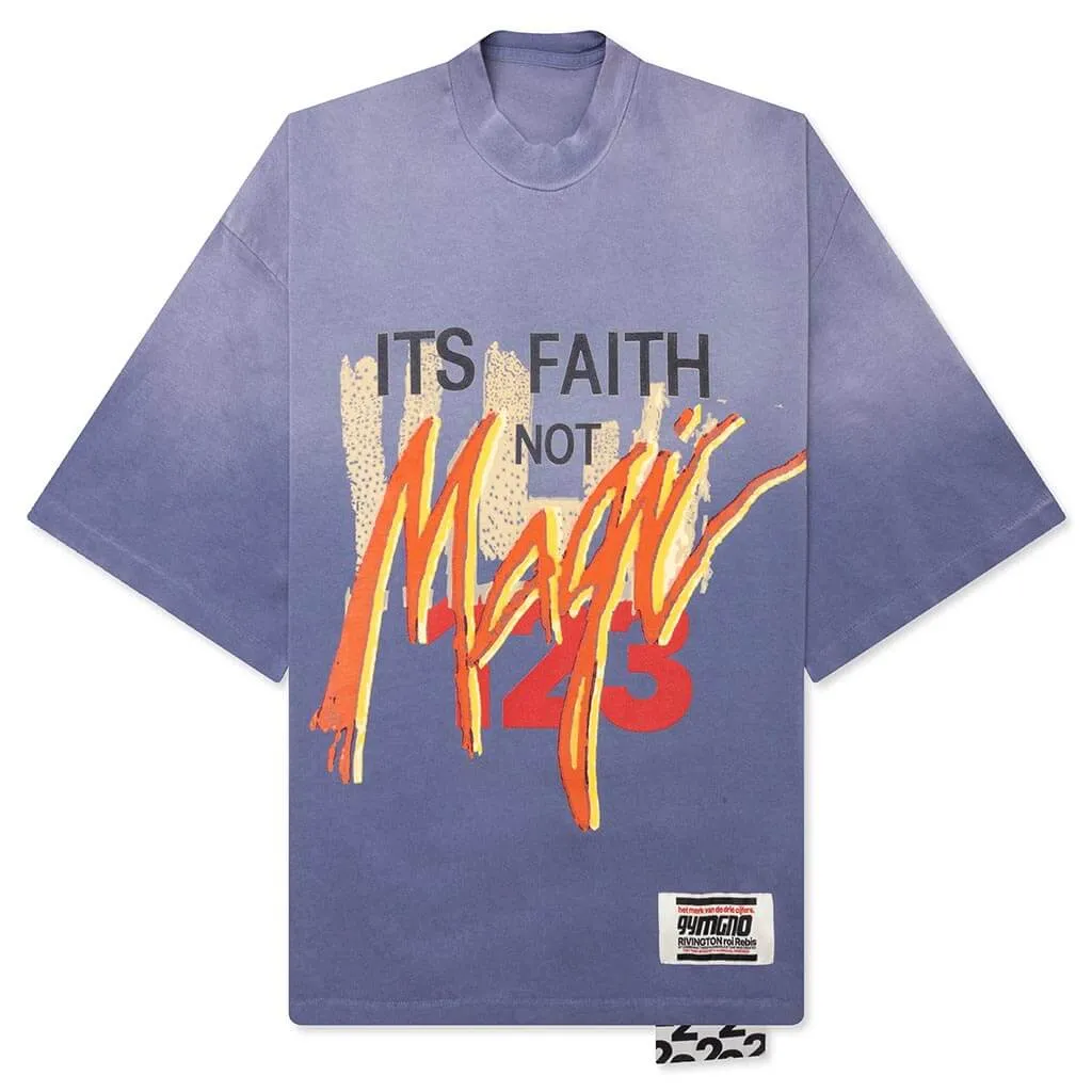 Its Not Faith S/S Tee - Vintage Purple