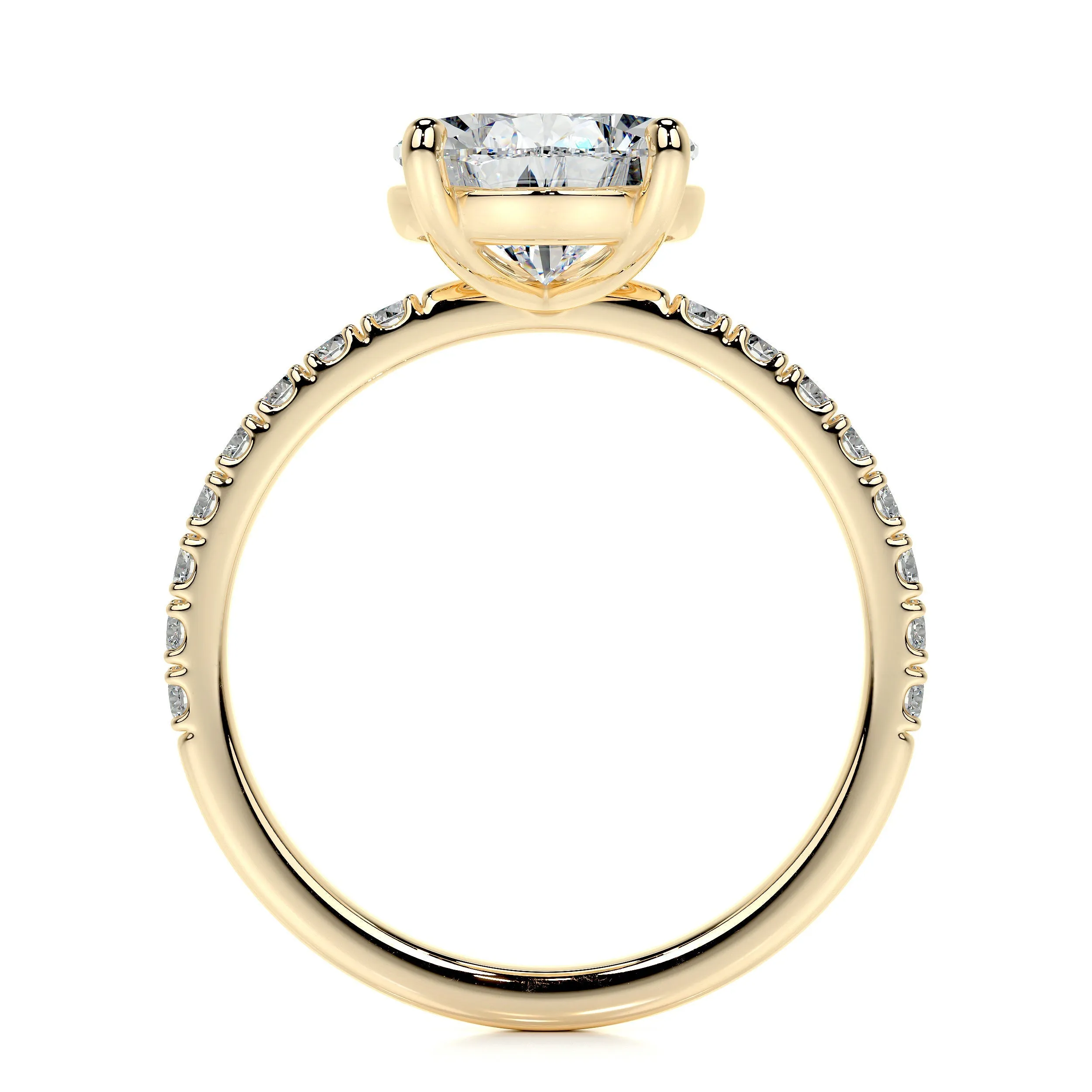 Jenny Lab Grown Diamond Ring -18K Yellow Gold