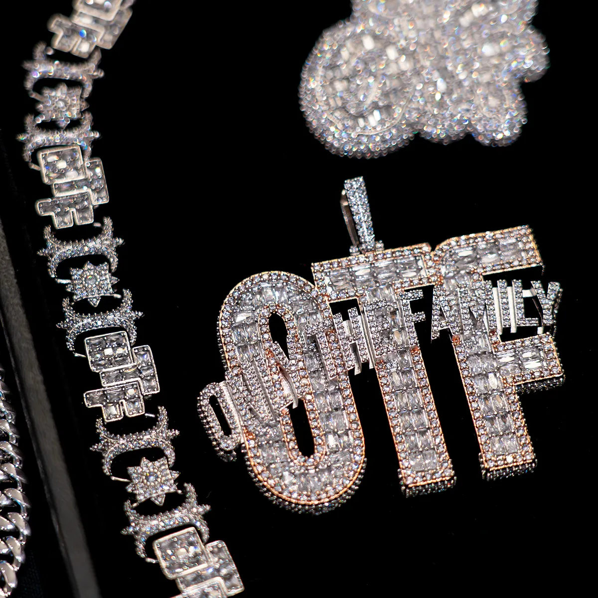 Lil Durk OTF Baguette Pendant