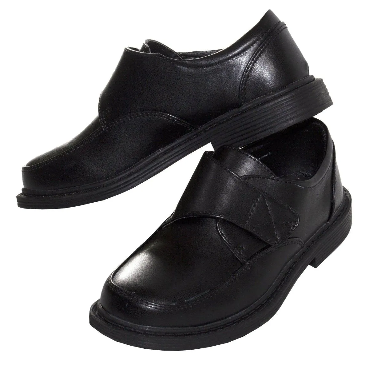 Lito Children's Wear Boys Velcro Strap Dress Shoe