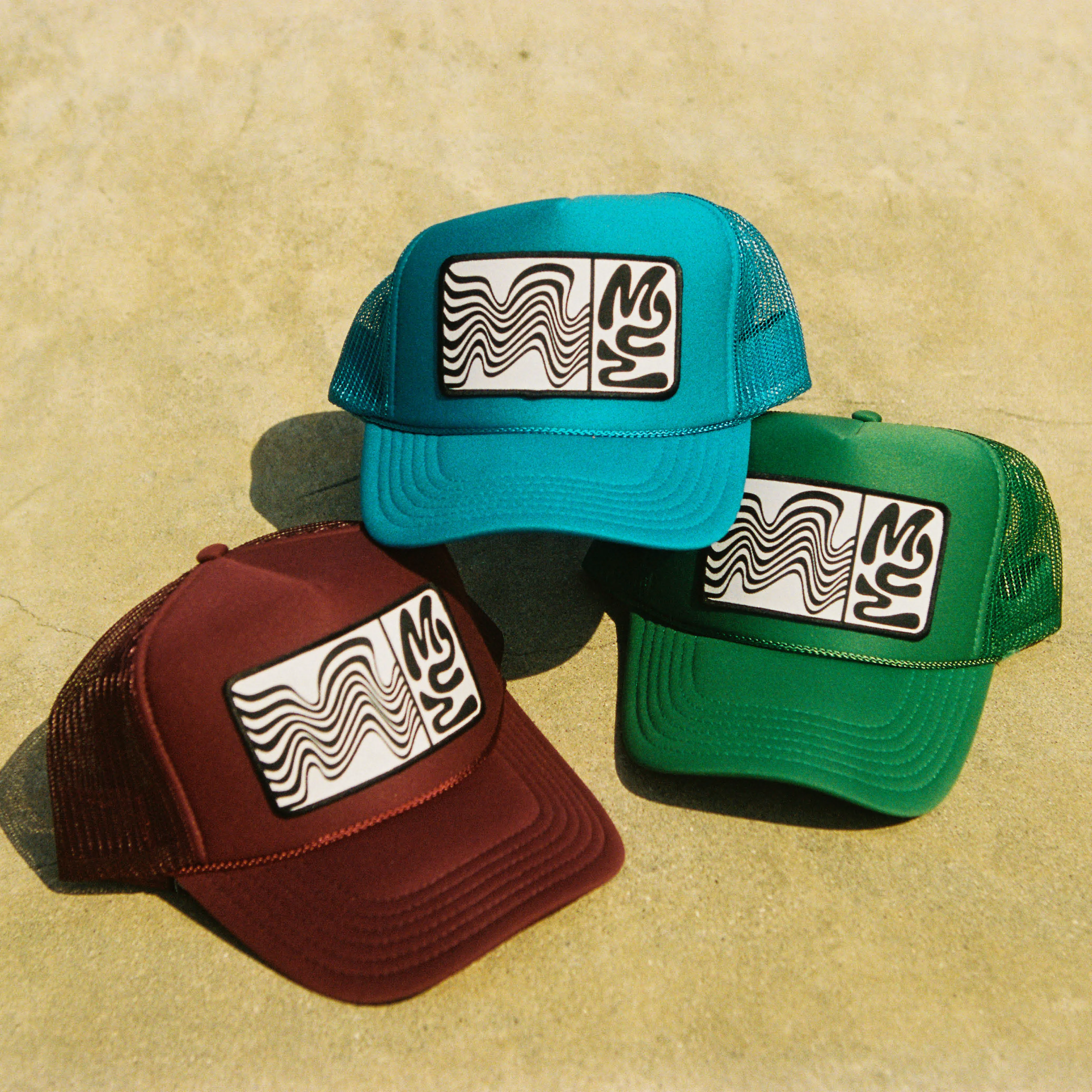 M22 WAVY TRUCKER HAT