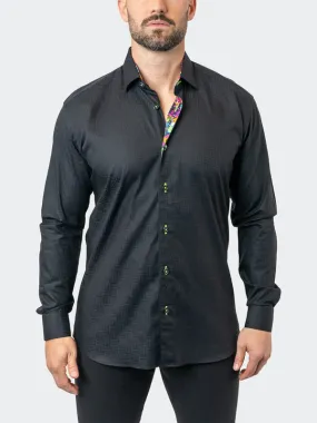 Maceoo Stretch Shirt | Fibonacci Lego 09 Black