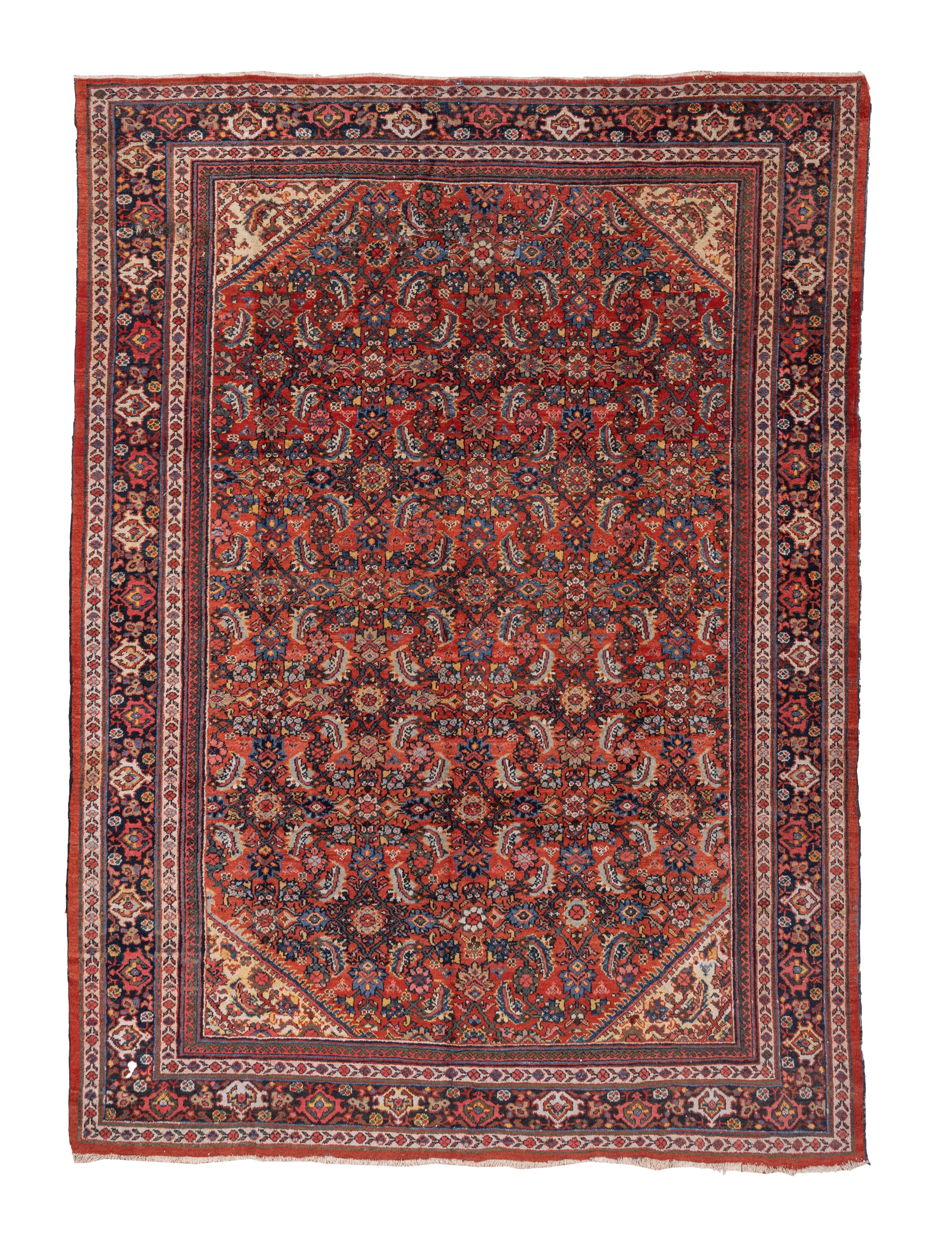 Mahal Vintage Persian Rug 10’8” x 7’9”