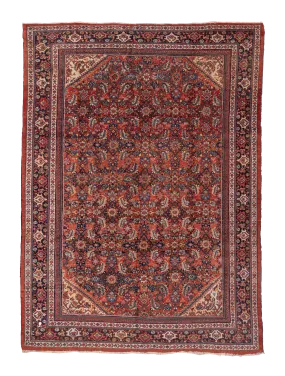 Mahal Vintage Persian Rug 10’8” x 7’9”