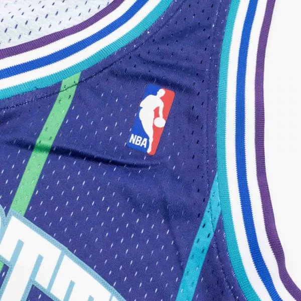 M&N NBA Swingman Jersey Charlotte Hornets Alternate 1994-95 Alonzo Mourning