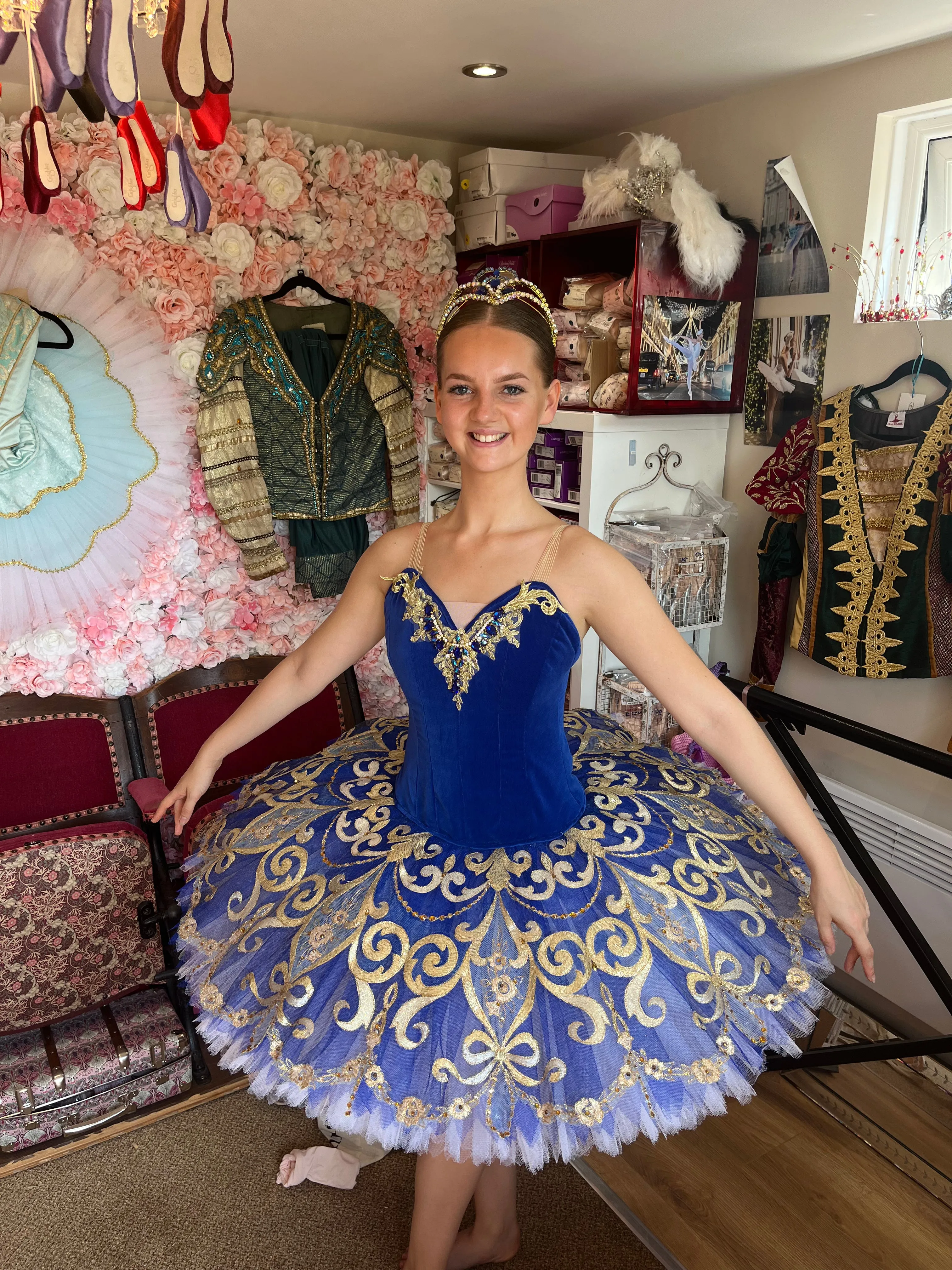 Medora Raymonda Royal Blue Tutu - Hire only