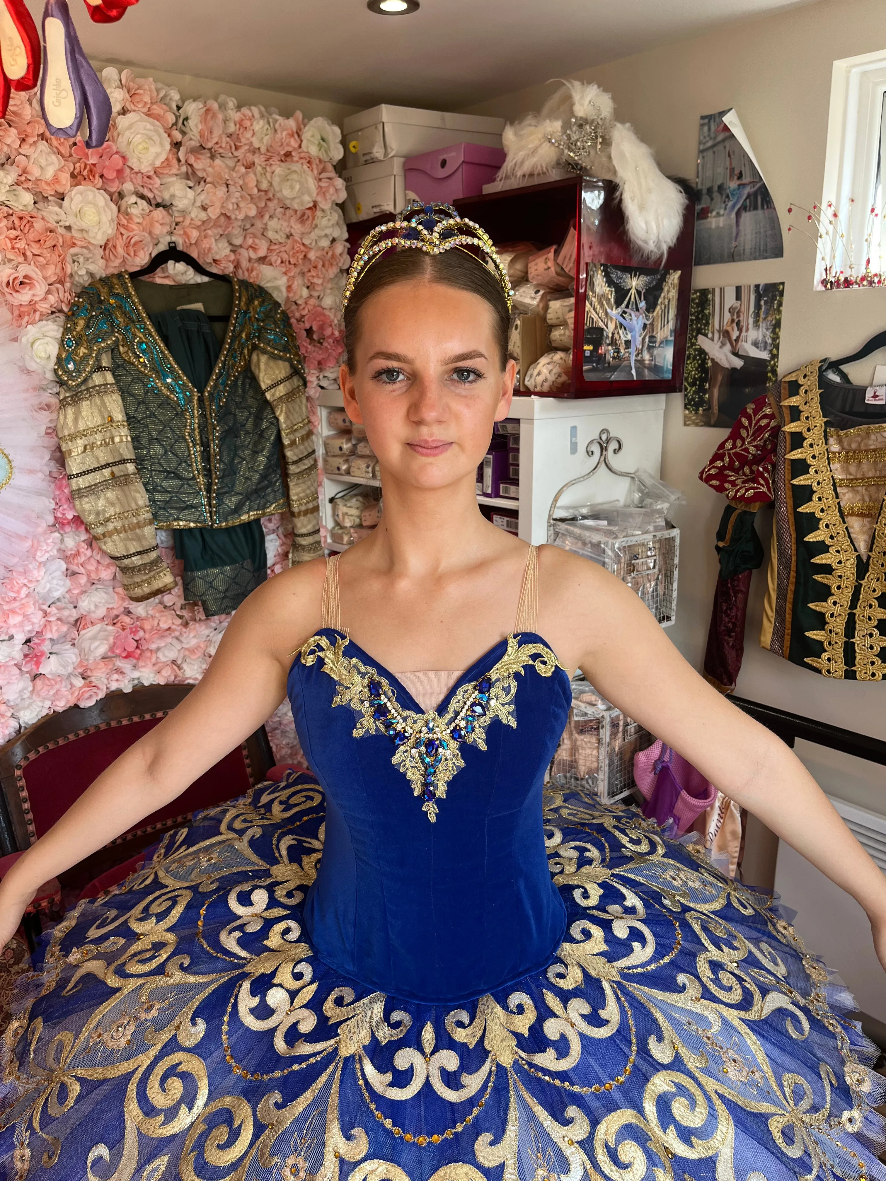 Medora Raymonda Royal Blue Tutu - Hire only