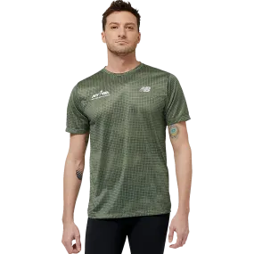 Men's Run For Life Printed Impact Run Short Sleeve