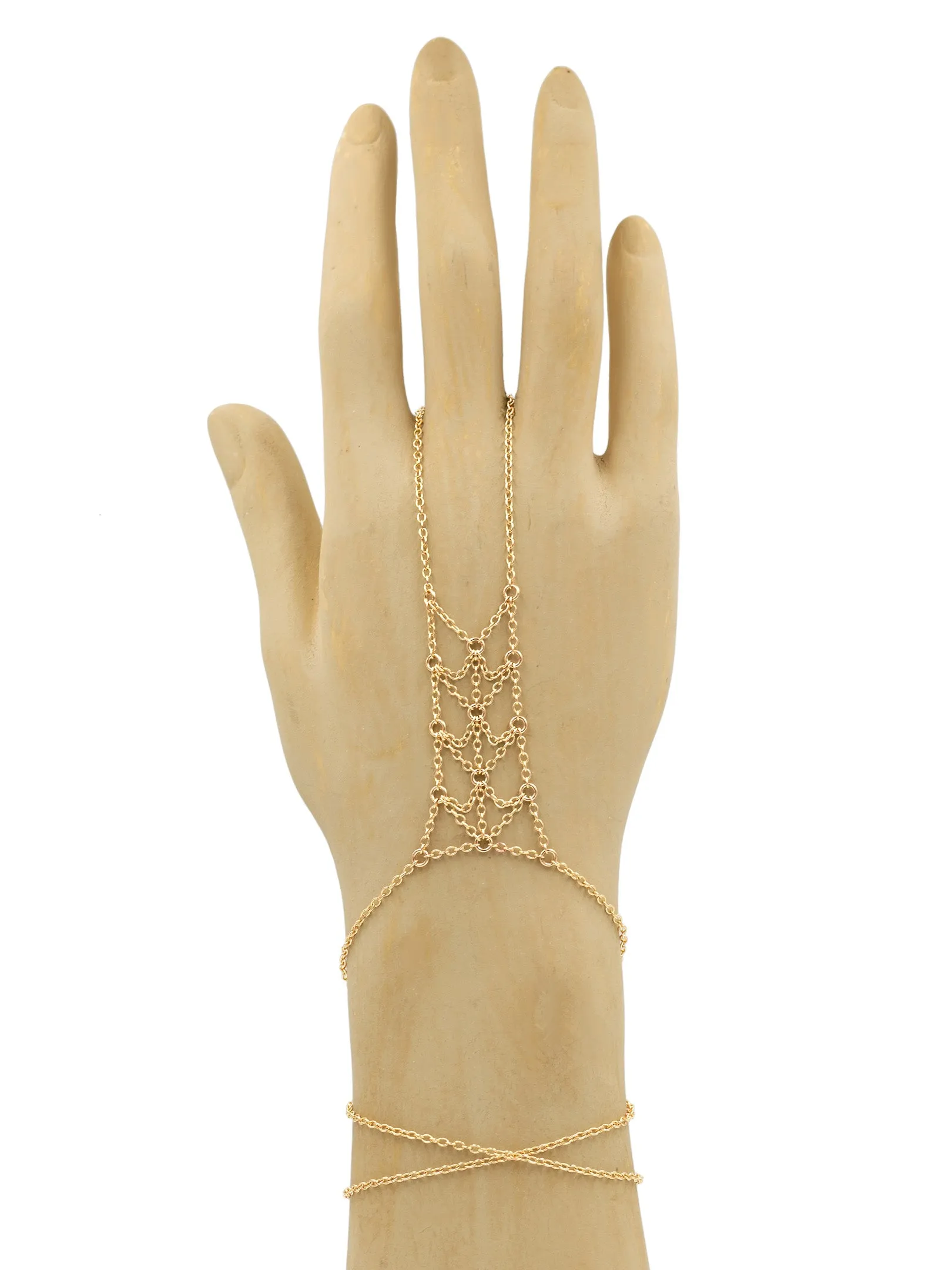 Mesh Spine Hand Chain