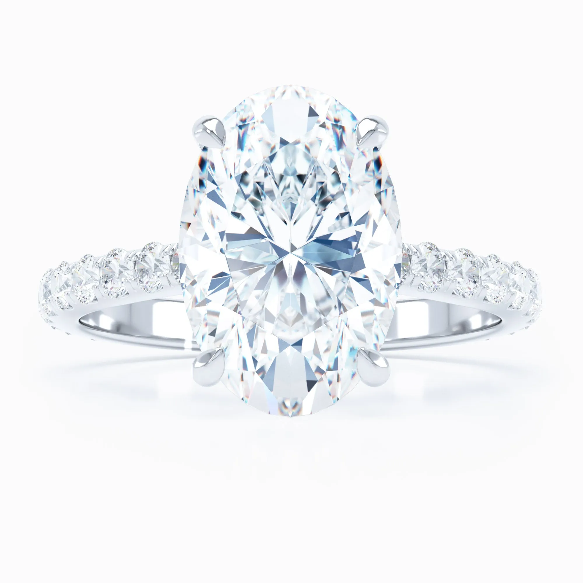 Mingi - Oval Engagement Ring