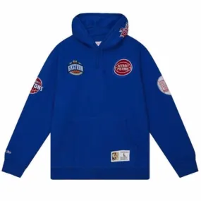 Mitchell & Ness NBA Detroit Pistons City Collection Fleece Hoodie (Royal)