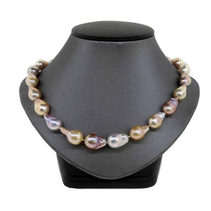 Multicolor Freshwater Baroque Pearl Necklace