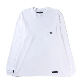 NEIGHBORHOOD SMOOTH LS CREW WHITE