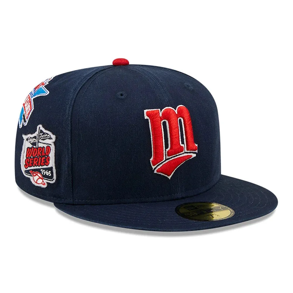 NEW ERA Minnesota Twins Cooperstown Navy 59FIFTY Fitted Cap