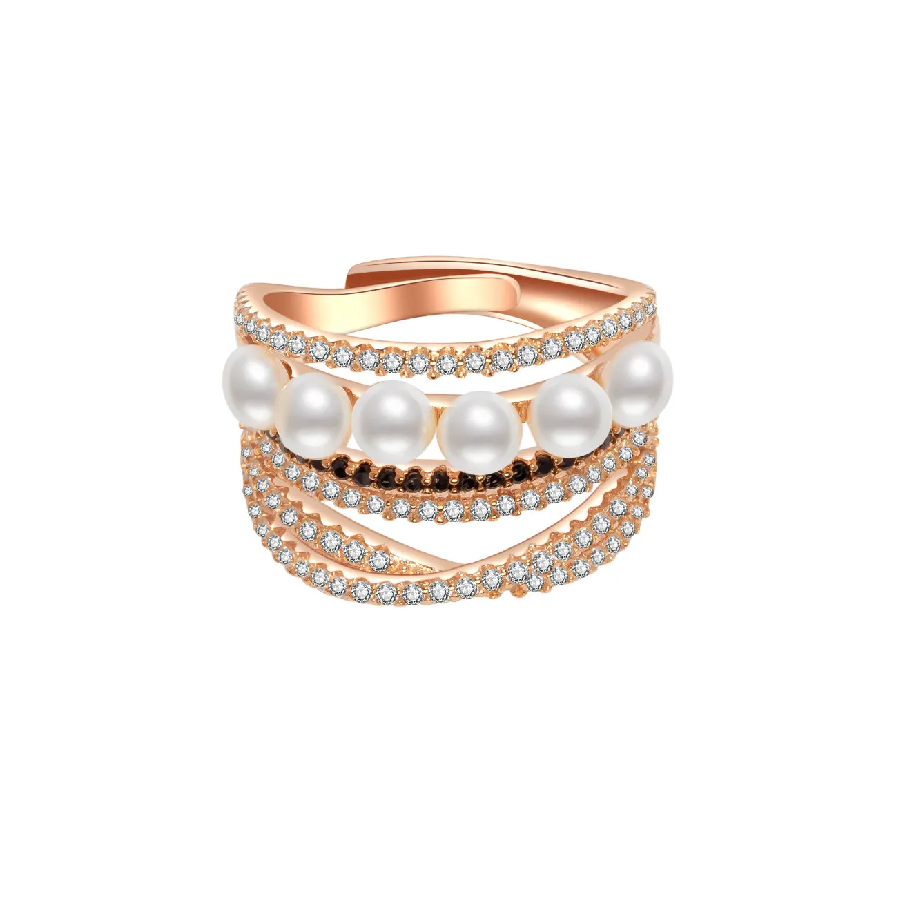 New Yorker Freshwater Pearl Ring WR00100