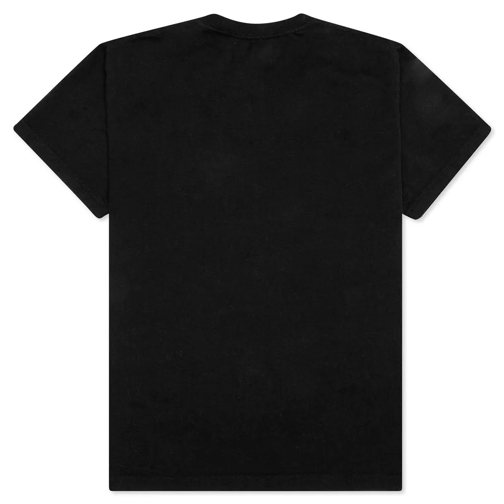 Noir Letter 3M Reflective S/S Tee - Black