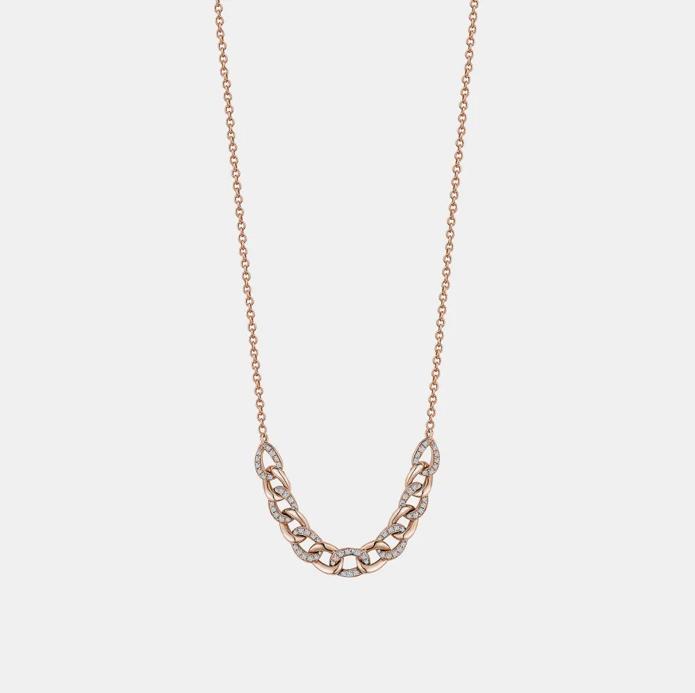 Partial Diamond Miami Cuban Link Necklace