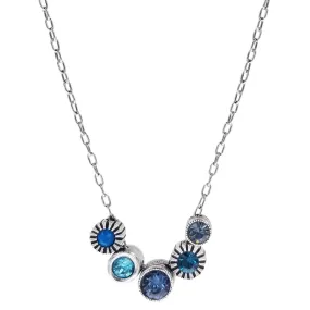 Patricia Locke Pennies From Heaven Bermuda Blue Necklace