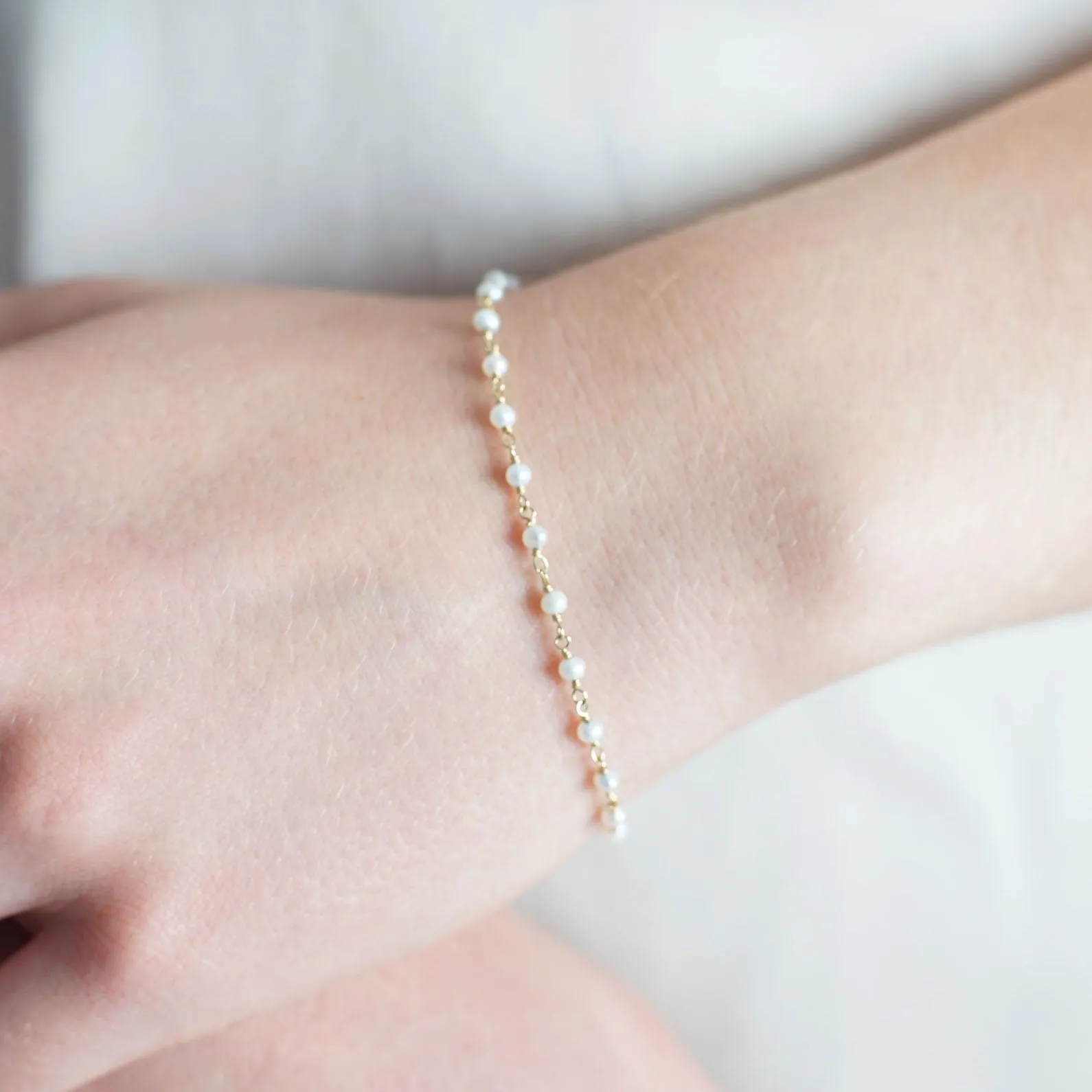 Pearl Bead Bracelet