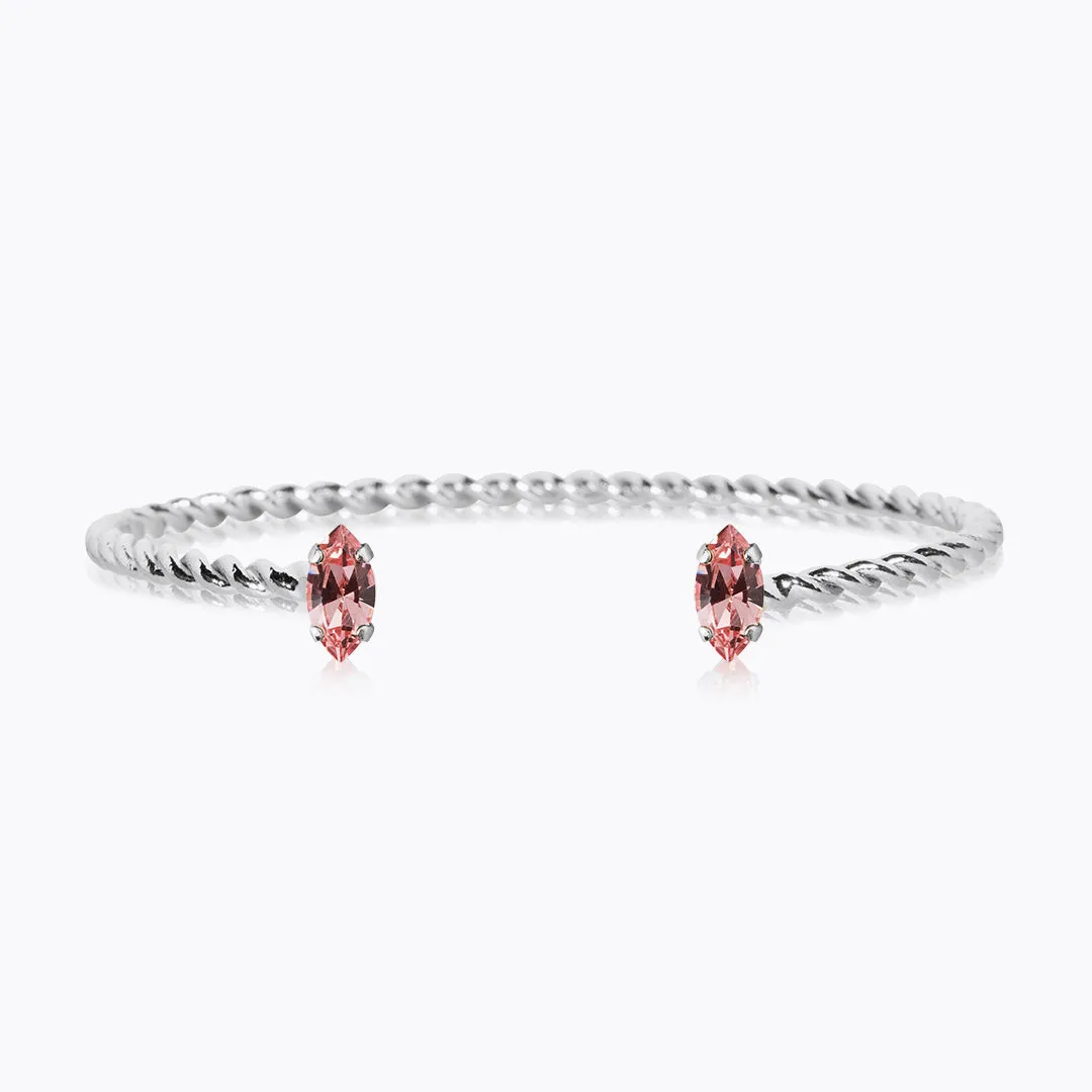 Petite Navette Bracelet / Light Rose