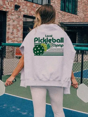 Pickleball Champ Graphic Crewneck